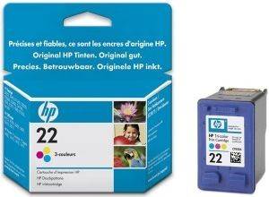   HEWLETT PACKARD NO 22  (TRI-COLOUR)  OEM: C9352AE