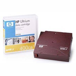 DATA CARTRIDGE HEWLETT PACKARD LTO-2 TAPE HP 200-400GB (ULTRIUM)  OEM : C7972A