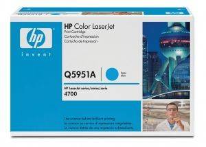  HEWLETT PACKARD CYAN PRINT CARTRIDGE  COLORSPHERE TONER  OEM: Q5951A