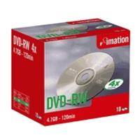 IMATION DVD-RW 4,7GB 120MIN 4X JEWELCASE 10 PACK