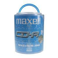 MAXELL CD-R 80MIN 700MB 52X CAKEBOX 100 CARRY PACK