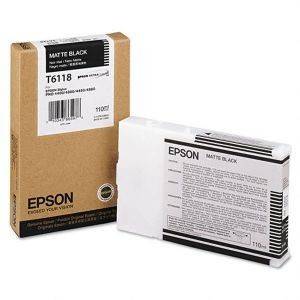   EPSON MATTE BLACK - 220ML  OEM : T612800