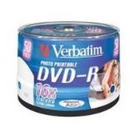 VERBATIM DVD-R 16X 4.7GB CAKEBOX 50PCS