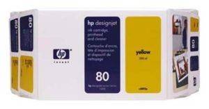  ,     HEWLETT PACKARD NO 80  (YELLOW)  OEM: C4893A