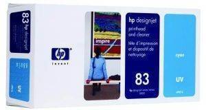     HEWLETT PACKARD NO 83 UV ͼ (CYAN)  OEM: C4961A