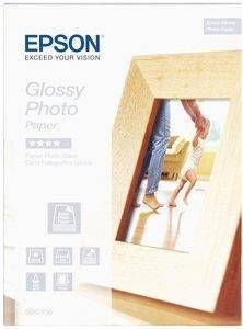  EPSON GLOSSY PHOTO PAPER 13 X 18CM 40   OEM : S042156