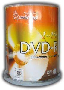 SMARTBUY DVD-R 16X 4,7GB CAKEBOX 100
