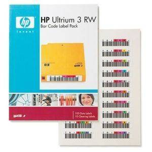 HP ULTRIUM-3 RW BARCODE LABEL 100 PACK
