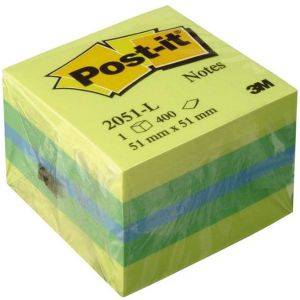 3M POST-IT 2051L / 51MM X 51MM 400 