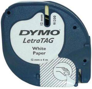 DYMO   LETRATAG 12 MM X 4 M   (91200)