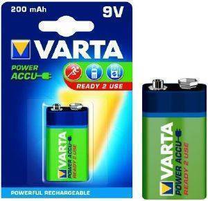 T VARTA POWER ACCU RECHARGEABLE 9V