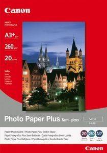  PHOTO PAPER CANON SEMI GLOSS A3 20   OEM : SG-201A3