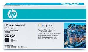  HEWLETT PACKARD BLACK TONER  OEM: CE260A