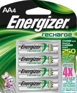  ENERGIZER RECHARGEABLE AA 2300MAH 4  HR6