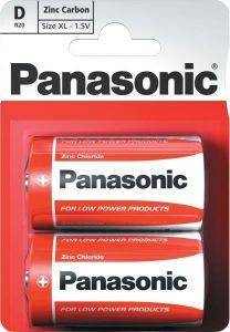  PANASONIC ZINC CARBON SIZE D 2 . R20