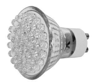  LED EAXUS GU10 SPOT WHITE WARM 38 LED