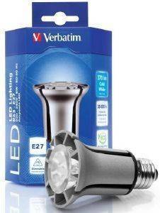 VERBATIM LED NR63 E27 8W 4200K CW 370LM DIM