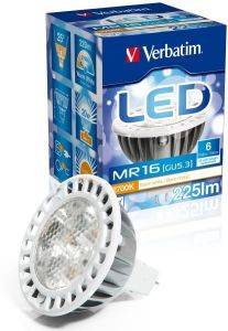 VERBATIM LED MR16 GU5.3 3W 2800K WW 100LM BLISTER