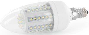  WHITENERGY LED C35 60LED E14 3W WHITE COLD