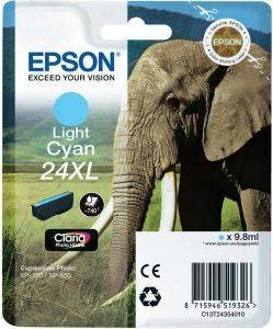   EPSON 24XL LIGHT CYAN  OEM:C13T24354010