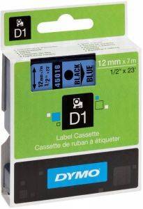 DYMO  D1 12MM BLACK/BLUE 45016 S0720560