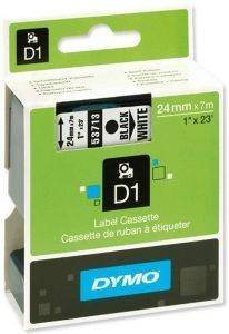 DYMO  D1 24MM BLACK/WHITE 53713 S0720930