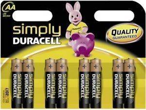  AA DURACELL SIMPLY 8PACK