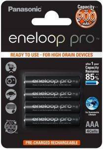 PANASONIC ENELOOP PRO BK-4HCCE AAA 900MAH 4