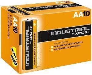 T DURACELL INDUSTRIAL AA 10PACK