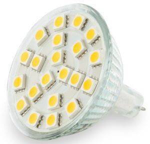  WHITENERGY LED GU5.3 21 SMD 5050 3W 12V WARM WHITE