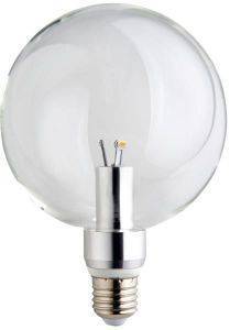  BIGSOLAR LED 00761 GLOBE E27 3W G125 CLEAR DIMMABLE 2700K