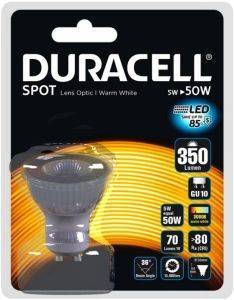  DURACELL FILAMENT SPOT LED GU10 5W 3000K