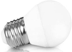  WHITENERGY LED E27 3 SMD 2835 3W 230V MILKY B45