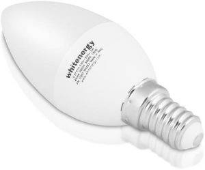  WHITENERGY LED 7XSMD2835 C37 E14 3W 230V WARM WHITE MILKY