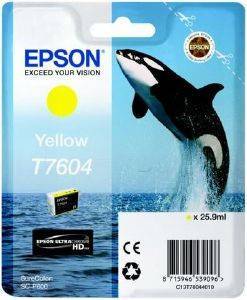   EPSON T7604 YELLOW  OEM:C13T76044010