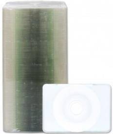 CD-R BUSINESSCARD 60MB THERMO WHITE PRINTABLE SURFACE ANGULAR BULK OEM