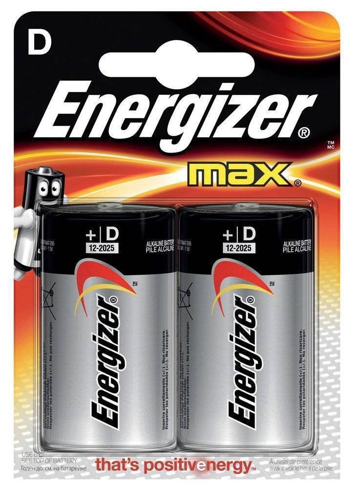 ΜΠΑΤΑΡΙΑ ENERGIZER MAX SIZE D LR20 ENERGIZER