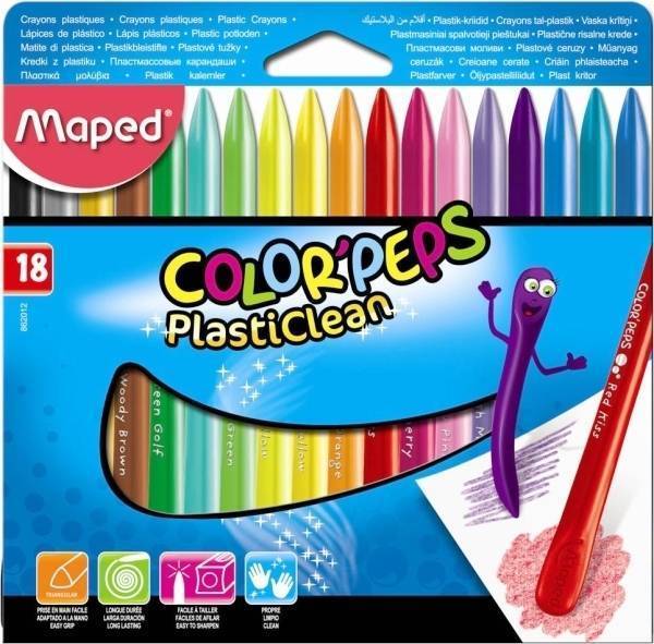 MAPED ΚΗΡΟΜΠΟΓΙΕΣ MAPED PLASTICLEAN 18ΤΕΜ