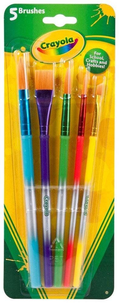 CRAYOLA CRAYOLA ΣΕΤ 5 ΠΙΝΕΛΑ ΖΩΓΡΑΦΙΚΗΣ
