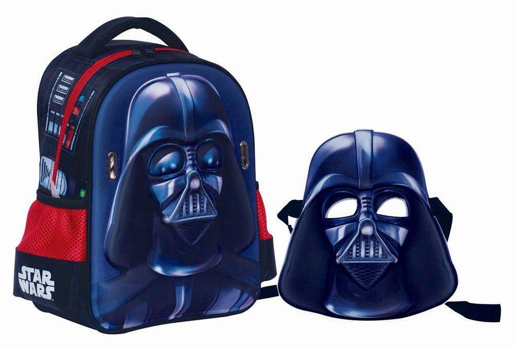 ΤΣΑΝΤΑ ΝΗΠΙΟΥ ΟΒΑΛ STAR WARS VADER + ΜΑΣΚΑ GIM