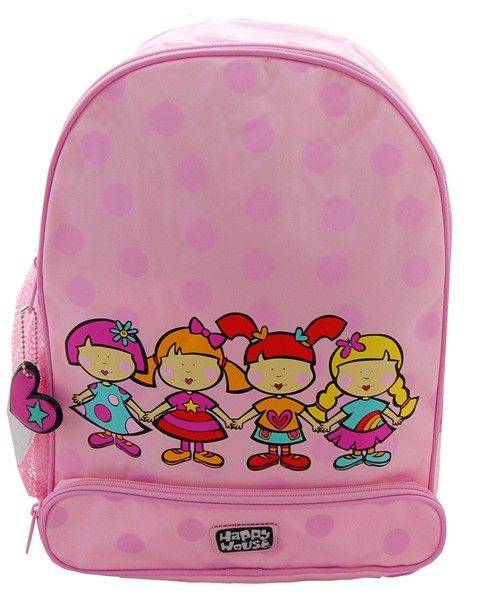 ΤΣΑΝΤΑ ΝΗΠΙΟΥ ΟΒΑΛ HAPPY HOUSE 04BSC2001 S.CHEE ΠΑΙΔΙΑ ΡΟΖ