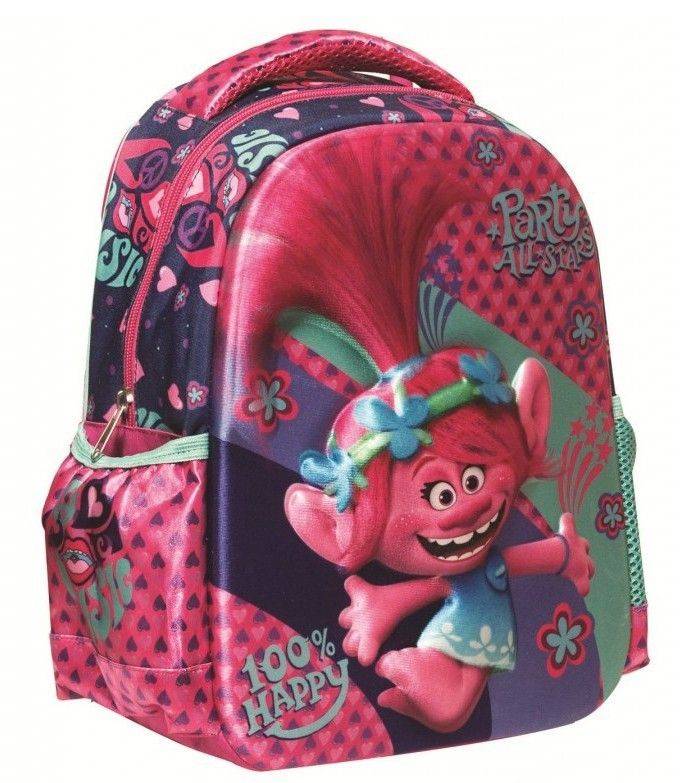 GIM ΤΣΑΝΤΑ ΝΗΠΙΟΥ ΟΒΑΛ TROLLS HAPPY MUSIC