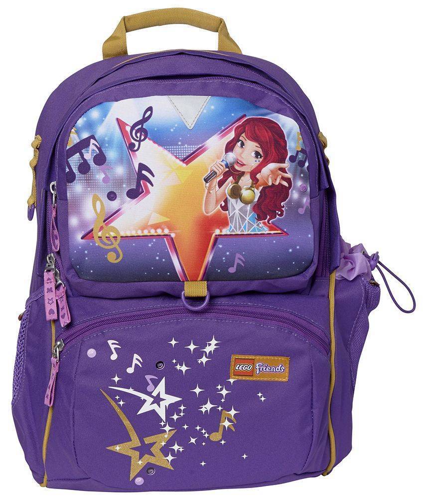 ΣΑΚΙΔΙΟ ΠΛΑΤΗΣ ΔΗΜΟΤΙΚΟΥ LEGO FRIENDS POPSTAR ΜΕ ΑΠΟΣΠΩΜΕΝΗ ΤΣΑΝΤΑ 23LT LEGO