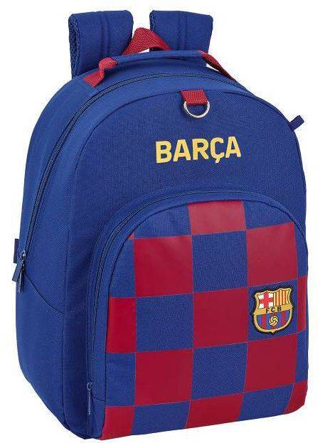 SAFTA ΣΑΚΙΔΙΟ ΠΛΑΤΗΣ ΓΥΜΝΑΣΙΟΥ/ΛΥΚΕΙΟΥ SAFTA BARCELONA ΜΕ ΠΡΟΣΤΑΤΕΥΤΙΚΟ ΠΑΤΟ 32X15X42CM