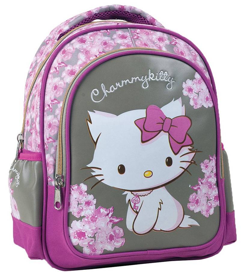 GIM ΤΣΑΝΤΑ ΔΗΜΟΤΙΚΟΥ ΟΒΑΛ CHARMMY KITTY CHERRY FLOWER
