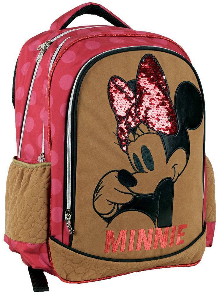 ΣΑΚΙΔΙΟ ΠΛΑΤΗΣ ΔΗΜΟΤΙΚΟΥ MINNIE SUEDE 27LT GIM