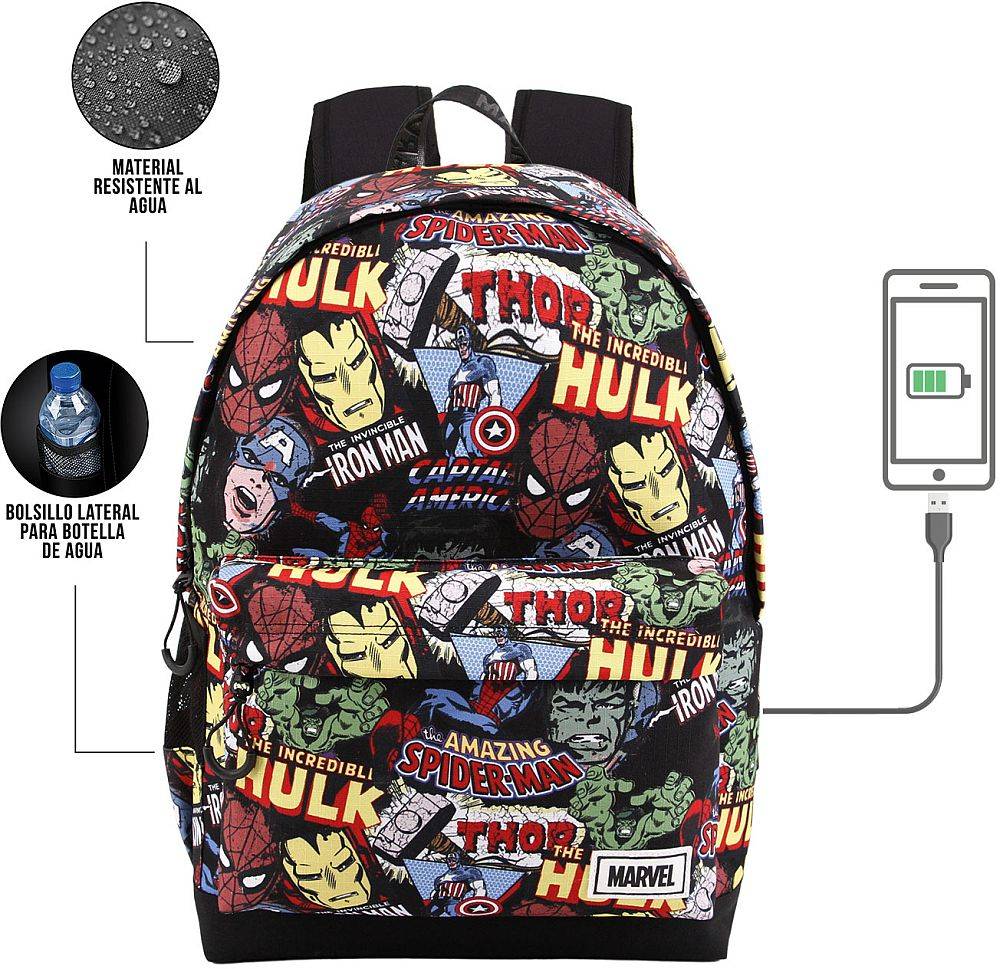 KARACTERMANIA ΣΑΚΙΔΙΟ ΠΛΑΤΗΣ ΔΗΜΟΤΙΚΟΥ KARACTERMANIA MARVEL