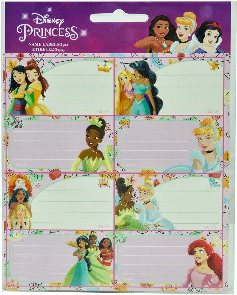 GIM ΑΥΤΟΚΟΛΛΗΤΕΣ ΕΤΙΚΕΤΕΣ ΤΕΤΡΑΔΙΩΝ PRINCESS 2023