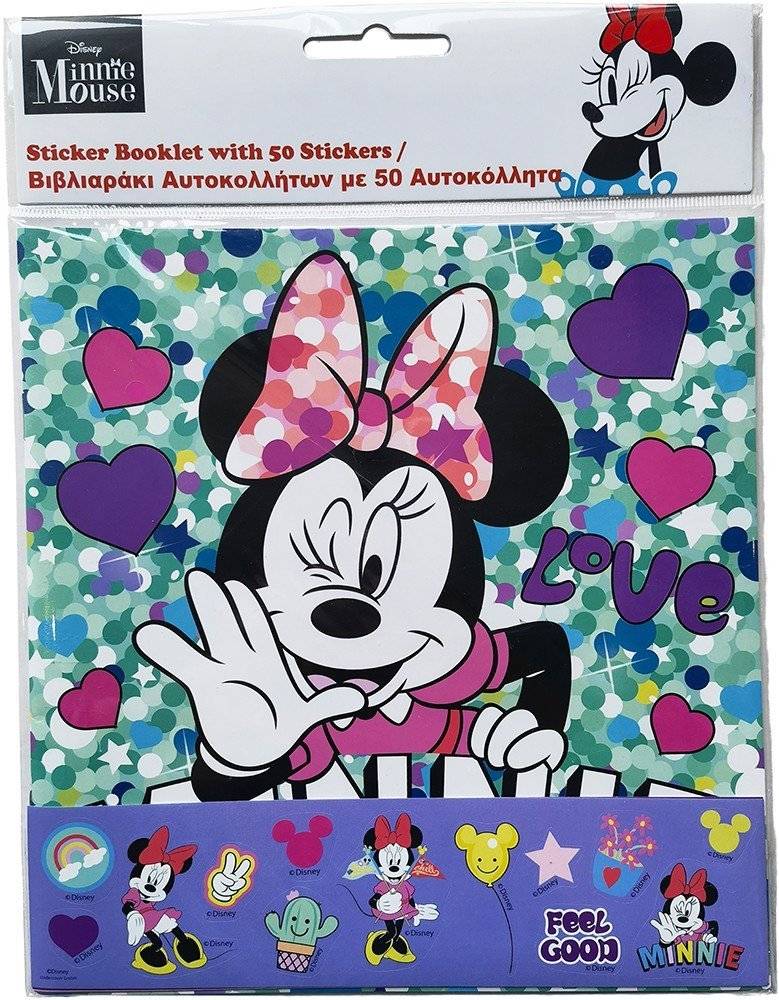 STICKER ALBUM STICKERS MINNIE MOUSE 24 ΤΜΧ