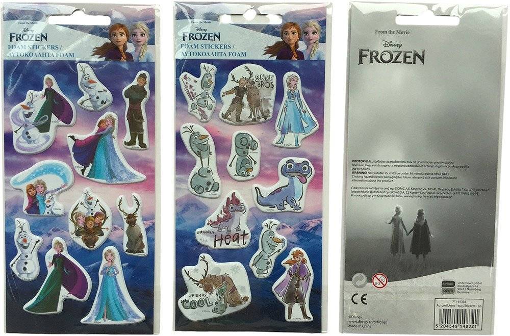 STICKER FOAM FROZEN 2 GIM